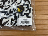 Burgtec Zaggo Beanie schwarz / weiß