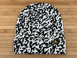 Burgtec Zaggo Beanie schwarz / weiß