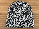 Burgtec Zaggo Beanie schwarz / weiß