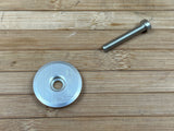 Oak Components Eternal Topcap Set 1 1/8" Alu CNC silber