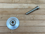 Oak Components Eternal Topcap Set 1 1/8" Alu CNC silber