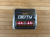 Deity Lock On Klemmen / Griffklemmen rot