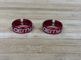 Deity Lock On Klemmen / Griffklemmen rot