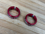 Deity Lock On Klemmen / Griffklemmen rot