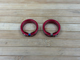 Deity Lock On Klemmen / Griffklemmen rot