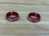 Deity Megattack Lock On Klemmen / Griffklemmen rot