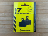 Magura MDP 7 Black / Grey Bremsbelag / Bremsbeläge