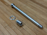 Burgtec YT 172,5mm Rear Axle / Achse silber