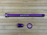 Burgtec YT 172,5mm Rear Axle / Achse lila