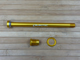 Burgtec YT 172,5mm Rear Axle / Achse gold