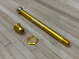 Burgtec YT 172,5mm Rear Axle / Achse gold