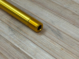 Burgtec YT 172,5mm Rear Axle / Achse gold
