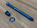 Burgtec YT 172,5mm Rear Axle / Achse blau