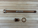 Burgtec YT 172,5mm Rear Axle / Achse kash bronze