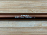 Burgtec Norco 174mm Rear Axle / Achse kash bronze