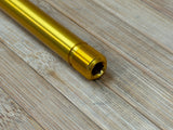 Burgtec Norco 174mm Rear Axle / Achse gold
