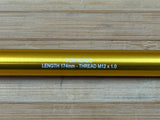 Burgtec Norco 174mm Rear Axle / Achse gold
