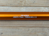 Burgtec Norco 174mm Rear Axle / Achse orange