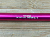 Burgtec Norco 174mm Rear Axle / Achse pink