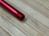 Burgtec Norco 174mm Rear Axle / Achse rot