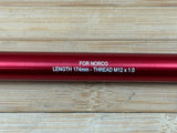 Burgtec Norco 174mm Rear Axle / Achse rot