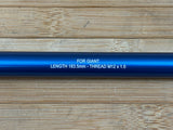 Burgtec Giant 183,5mm Rear Axle / Achse blau