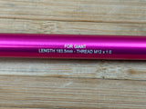 Burgtec Giant 183,5mm Rear Axle / Achse pink