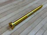 Burgtec Giant 183,5mm Rear Axle / Achse gold