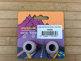 Burgtec Vero Sandler Bar End Plugs / Endkappen Lenker grau