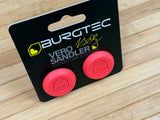 Burgtec Vero Sandler Bar End Plugs / Endkappen Lenker rot