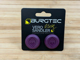 Burgtec Vero Sandler Bar End Plugs / Endkappen Lenker lila