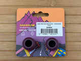 Burgtec Vero Sandler Bar End Plugs / Endkappen Lenker lila