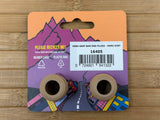 Burgtec Vero Sandler Bar End Plugs / Endkappen Lenker sand