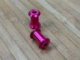Burgtec Transition Chainstay Pivot Bolts / Schrauben Kettenstrebe pink
