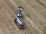 Burgtec Transition Chainstay Pivot Bolts / Schrauben Kettenstrebe silber