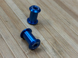 Burgtec Transition Chainstay Pivot Bolts / Schrauben Kettenstrebe blau