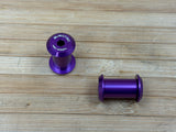 Burgtec Transition Chainstay Pivot Bolts / Schrauben Kettenstrebe lila