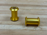 Burgtec Transition Chainstay Pivot Bolts / Schrauben Kettenstrebe gold