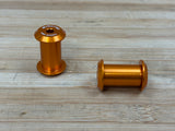 Burgtec Transition Chainstay Pivot Bolts / Schrauben Kettenstrebe orange