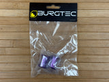Burgtec Transition Seatstay Pivot Bolts / Schrauben Sitzstrebe lila