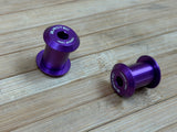 Burgtec Transition Seatstay Pivot Bolts / Schrauben Sitzstrebe lila