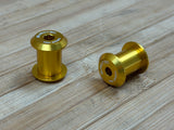 Burgtec Transition Seatstay Pivot Bolts / Schrauben Sitzstrebe gold