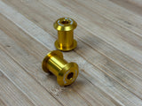 Burgtec Transition Seatstay Pivot Bolts / Schrauben Sitzstrebe gold