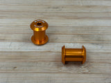 Burgtec Transition Seatstay Pivot Bolts / Schrauben Sitzstrebe orange