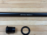 Burgtec 188mm x 12mm 1.00mm Pitch Rear Axle / Achse schwarz