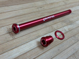 Burgtec 188mm x 12mm 1.00mm Pitch Rear Axle / Achse rot