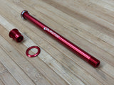 Burgtec 188mm x 12mm 1.00mm Pitch Rear Axle / Achse rot