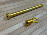 Burgtec 188mm x 12mm 1.00mm Pitch Rear Axle / Achse gold