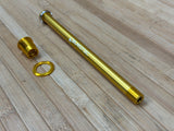 Burgtec 188mm x 12mm 1.00mm Pitch Rear Axle / Achse gold