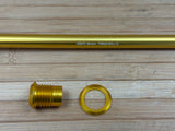 Burgtec 188mm x 12mm 1.00mm Pitch Rear Axle / Achse gold